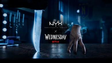 NYX cosmetics x Netflix